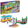 LEGO Friends - Rulota de camping si barca 41681, 487 piese