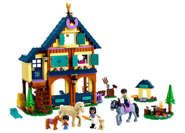 LEGO Friends - Centrul de calarie din padure 41683, 511 piese