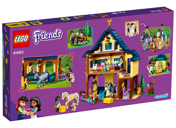LEGO Friends - Centrul de calarie din padure 41683, 511 piese