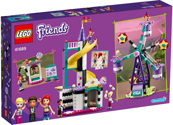 LEGO Friends - Ferris Wheel magic si tobogan 41689, 545 piese