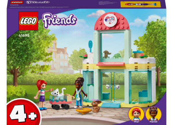 LEGO Friends - Clinica de animale 41695, 111 piese
