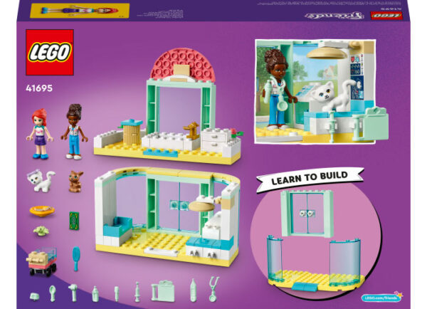 LEGO Friends - Clinica de animale 41695, 111 piese
