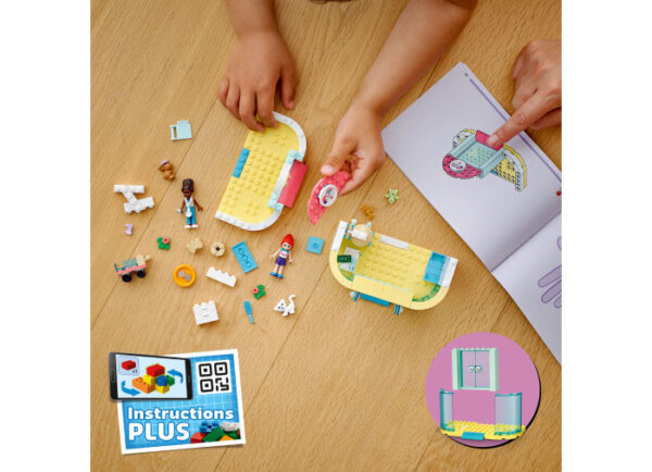 LEGO Friends - Clinica de animale 41695, 111 piese