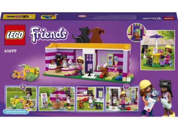 LEGO Friends - Cafeneaua de Adoptat Animale 41699, 292 piese