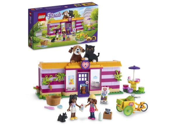LEGO Friends - Cafeneaua de Adoptat Animale 41699, 292 piese