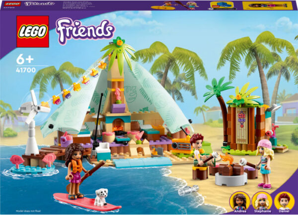 41700-lego-friends-1 LEGO Friends - Tabara pe plaja 41700, 380 piese