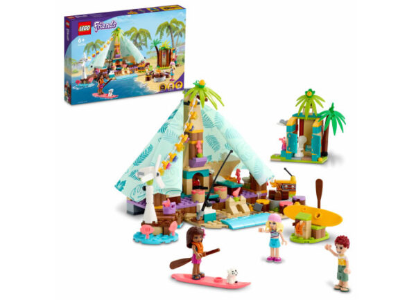 41700-lego-friends LEGO Friends - Tabara pe plaja 41700, 380 piese