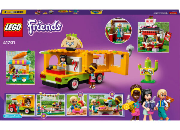 41701-lego-friends-2 LEGO Friends - Piata de Street Food 41701, 592 piese