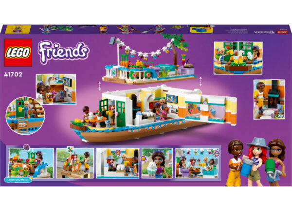 LEGO Friends - Casa pe barca 41702, 737 piese