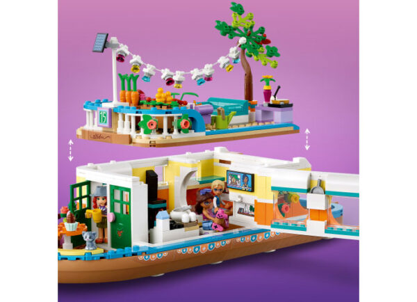 LEGO Friends - Casa pe barca 41702, 737 piese