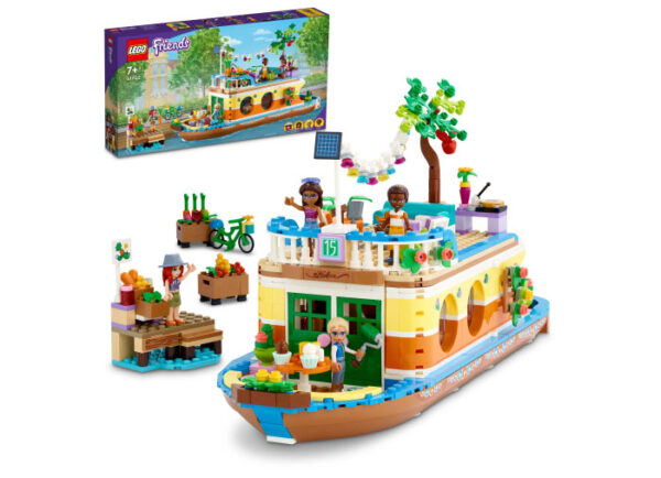 LEGO Friends - Casa pe barca 41702, 737 piese