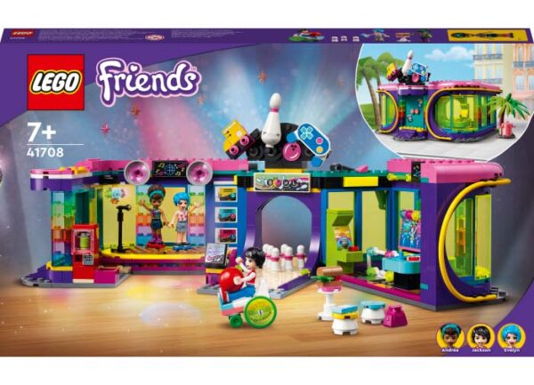 LEGO Friends - Roller Disco Arcade 41708, 642 piese