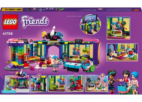 LEGO Friends - Roller Disco Arcade 41708, 642 piese