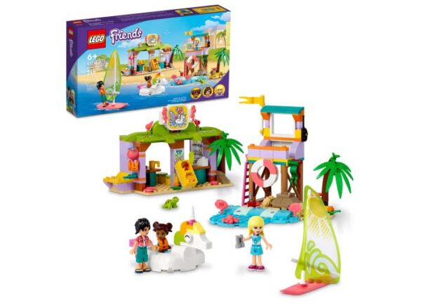 LEGO Friends - Distractie pe plaja surferilor 41710, 288 piese