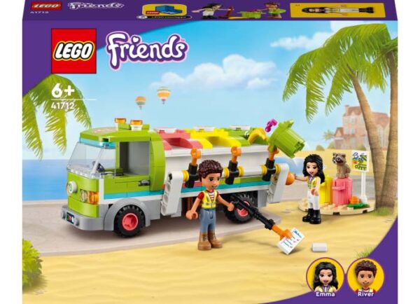 41712-lego-friends-1 LEGO Friends - Camion de Reciclat 41712, 259 piese