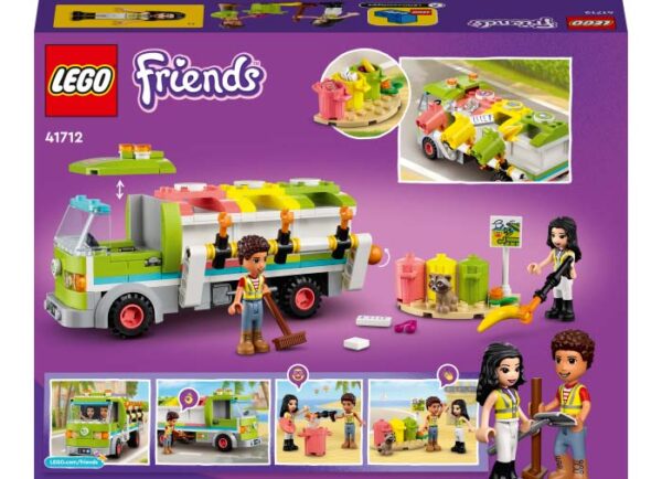 41712-lego-friends-2 LEGO Friends - Camion de Reciclat 41712, 259 piese