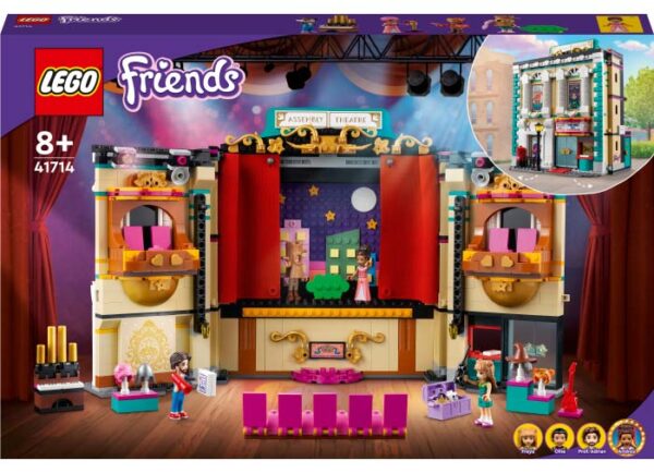 LEGO Friends - Teatrul Andreei 41714, 1154 piese