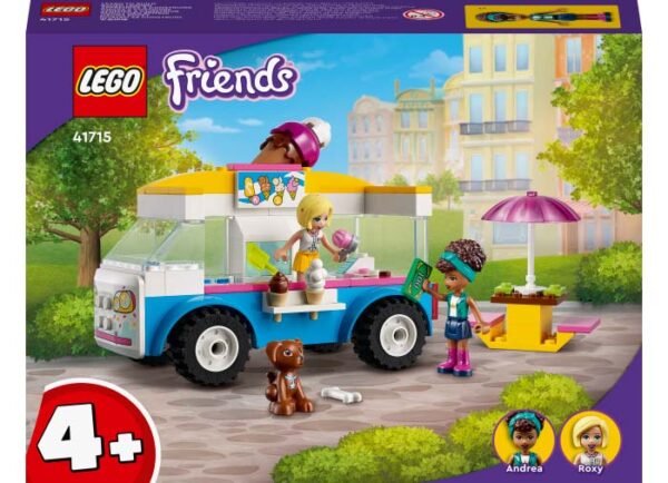 LEGO Friends - Furgoneta cu inghetata 41715, 84 piese