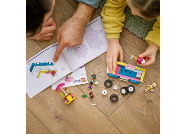 LEGO Friends - Furgoneta cu inghetata 41715, 84 piese