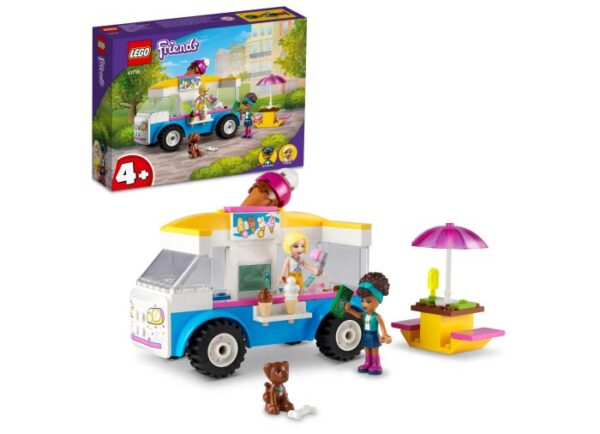 LEGO Friends - Furgoneta cu inghetata 41715, 84 piese