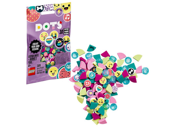 41908-lego-dots LEGO DOTS - Piese DOTS extra - seria 1 (41908) 41908, 109 piese