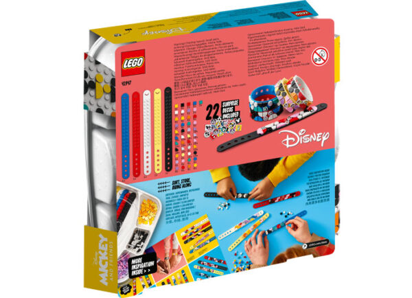 LEGO DOTS - Mega pachet cu Bratari Mickey si Friends 41947, 349 piese