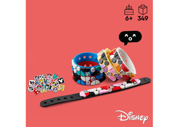 LEGO DOTS - Mega pachet cu Bratari Mickey si Friends 41947, 349 piese
