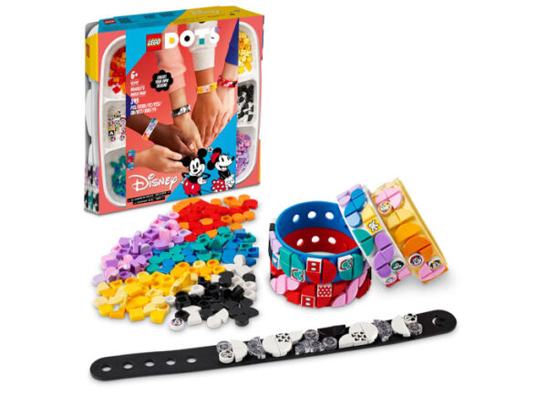 LEGO DOTS - Mega pachet cu Bratari Mickey si Friends 41947, 349 piese