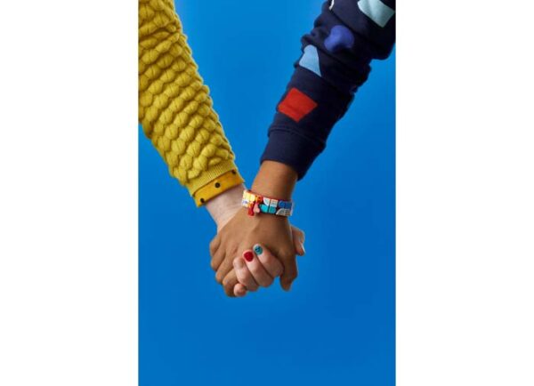 LEGO DOTS - Bratara curcubeu cu accesorii 41953, 37 piese