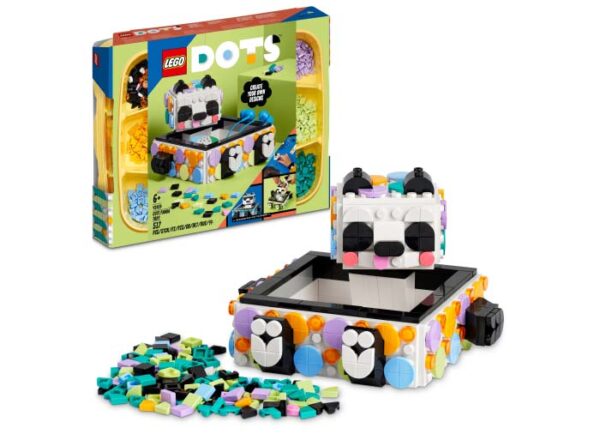 LEGO DOTS - Tavita cu urs panda 41959, 517 piese