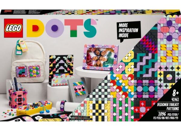 LEGO DOTS - Kit de design LEGO DOTS – modele 41961, 1096 piese