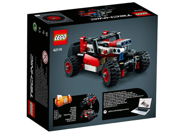 LEGO Technic - Mini incarcator frontal 42116, 139 piese