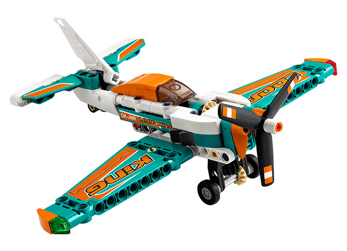 LEGO Technic - Avion de curse 42117, 154 piese