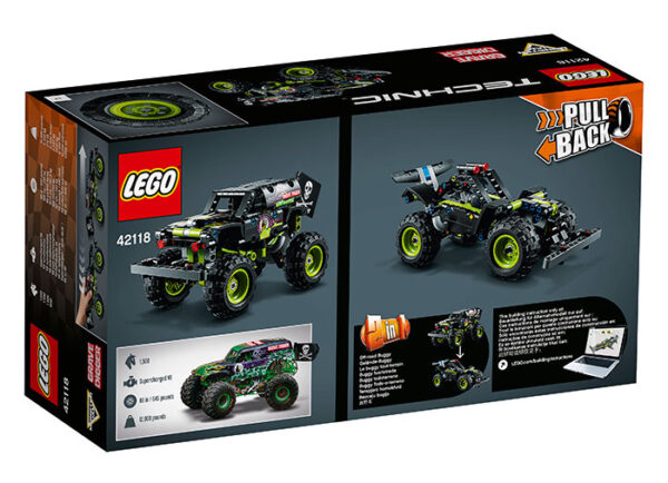 LEGO Technic - Monster Jam Grave Digger 42118, 212 piese