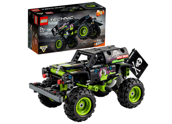 LEGO Technic - Monster Jam Grave Digger 42118, 212 piese