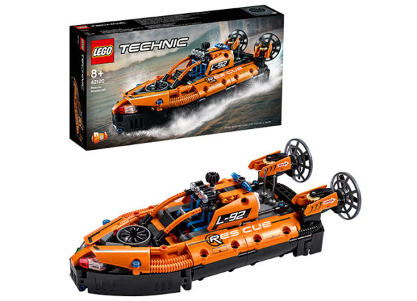 LEGO Technic - Hovercraft de salvare 42120, 457 piese