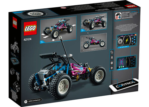 LEGO Technic - Buggy Teleghidat 42124, 374 piese