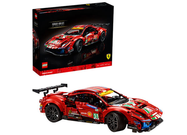 42125-LEGO-TECHNIC LEGO Technic - Ferrari 488 GTE AF Corse #51 42125, 1677 piese