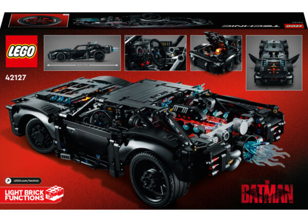 LEGO Technic - THE BATMAN - BATMOBIL 42127, 1360 piese