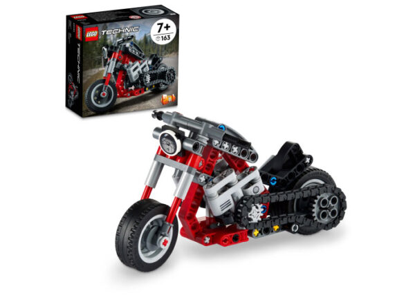 42132-lego-technic LEGO Technic - Motocicleta 42132, 163 piese