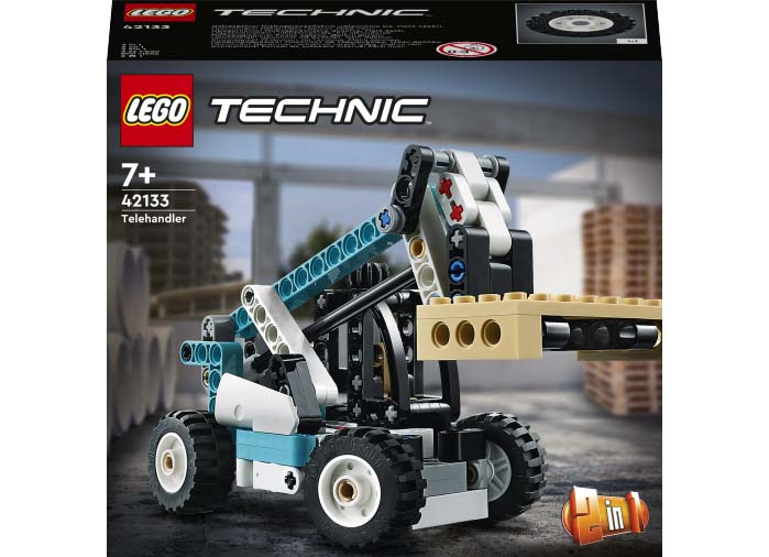 42133-lego-technic-1 LEGO Technic - Stivuitor Telescopic 42133, 143 piese