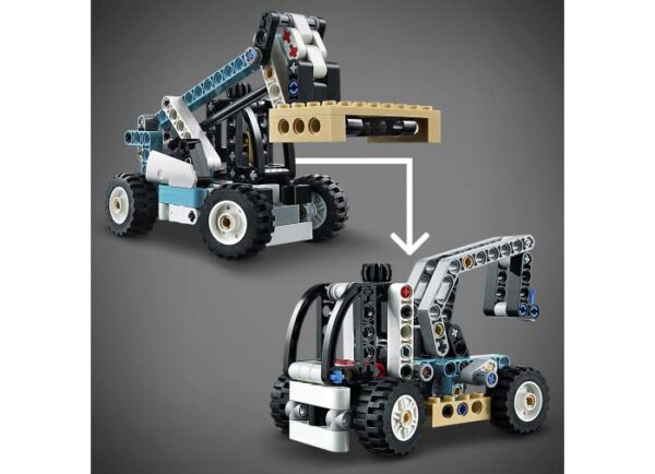 42133-lego-technic-5 LEGO Technic - Stivuitor Telescopic 42133, 143 piese