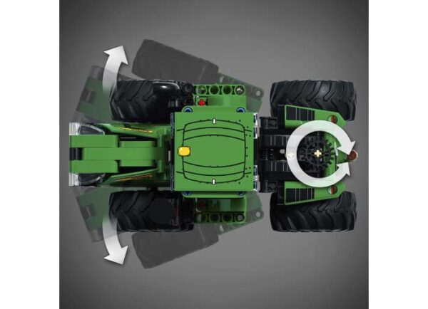 42136-lego-technic-3 LEGO Technic - Tractor John Deere 42136, 390 piese