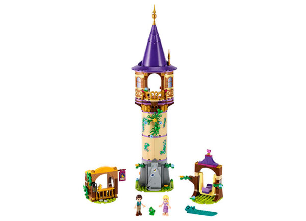 LEGO Disney - Turnul lui Rapunzel 43187, 369 piese