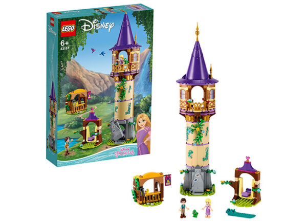 LEGO Disney - Turnul lui Rapunzel 43187, 369 piese