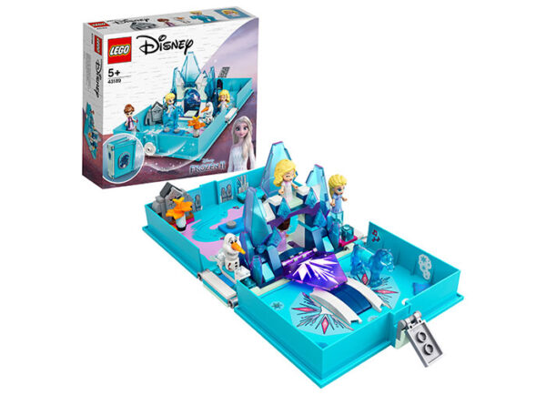 43189-LEGO-DISNEY LEGO Disney - Carte de povesti Elsa si Nokk 43189, 125 piese