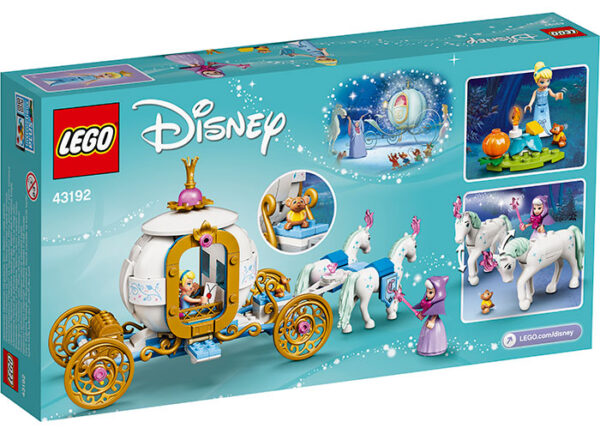LEGO Disney - Trasura regala a Cenusaresei 43192, 237 piese