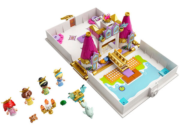 LEGO Disney - Aventurile lui Ariel, Belle, Cenusareasa si Tiana 43193, 130 piese