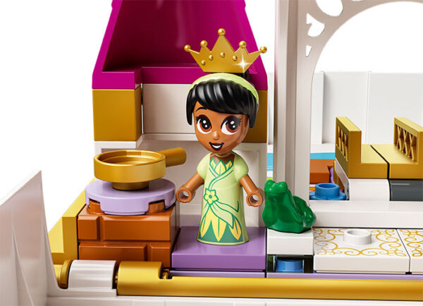 LEGO Disney - Aventurile lui Ariel, Belle, Cenusareasa si Tiana 43193, 130 piese