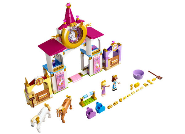 LEGO Disney - Grajdurile regale ale lui Belle si Rapunzel 43195, 239 piese